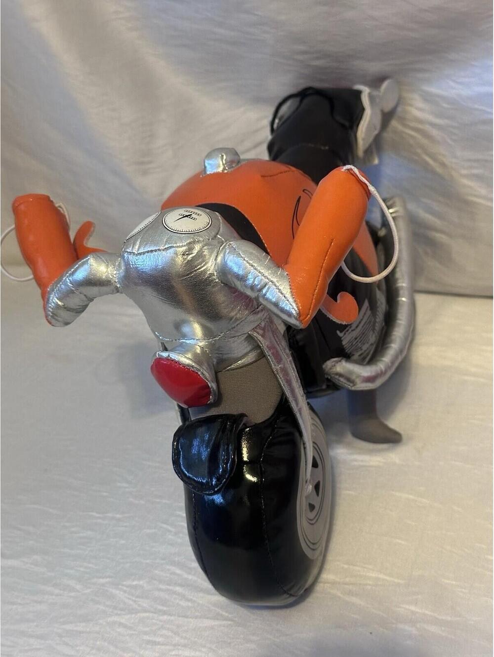 Harley-Davidson Build-a-Bear Workshop Plush Motorcycle Accessory Orange 13"